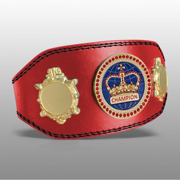 CHAMPIONSHIP BELT - BUD003/G/BLUGEM - AVAILABLE IN 4 COLOURS